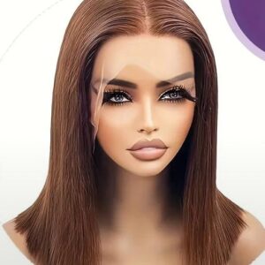 Del - Perruque lace HD 12 pouces